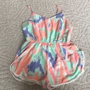 Multicolored romper
